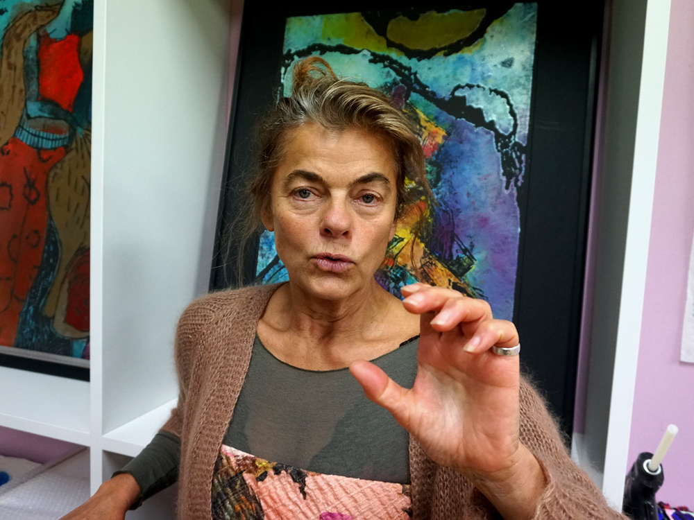 Im Atelier von Ute Faber, 2022- 11