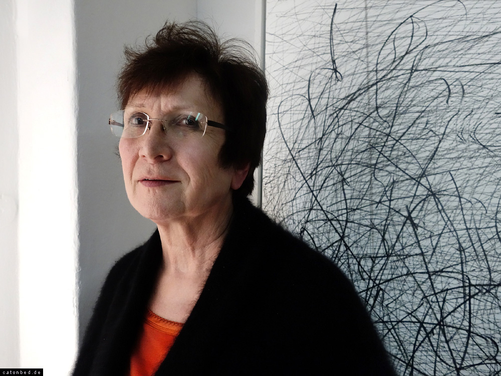 Künstlerin Gisela Schattenburg