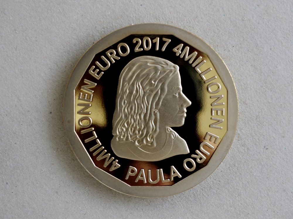 UdK Berlin - 4 Millionen Euro Münze / Paula Kletschke