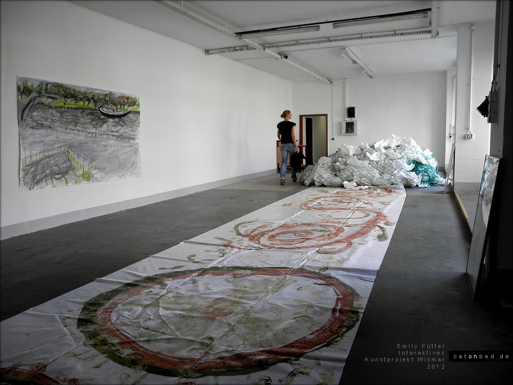 Berlin,  KWO Ateliers: Emily Pütter: Kunstprojekt Wismar