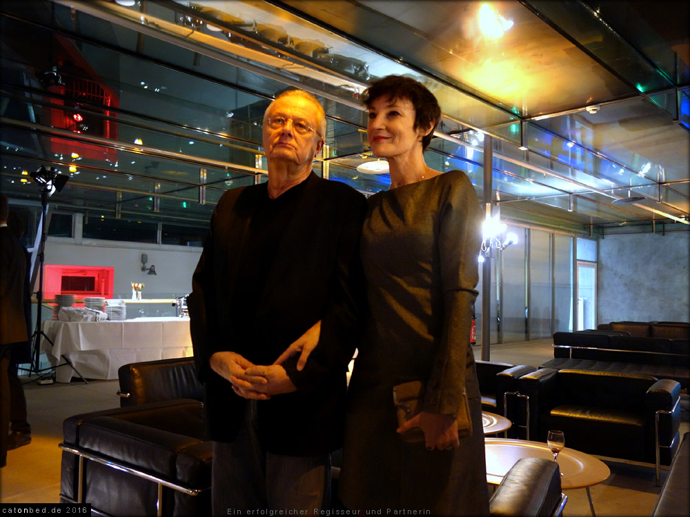 Frank Castorf und Jeanne Balibar
