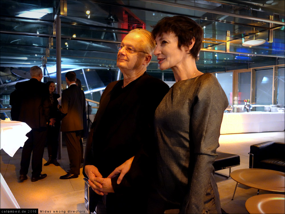 Frank Castorf und Jeanne Balibar
