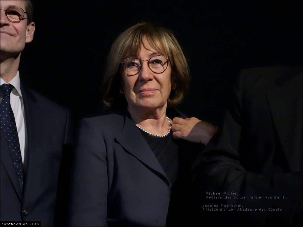 Jeanine Meerapfel, Pr&auml;sidentin der Akademie der K&uuml;nste 