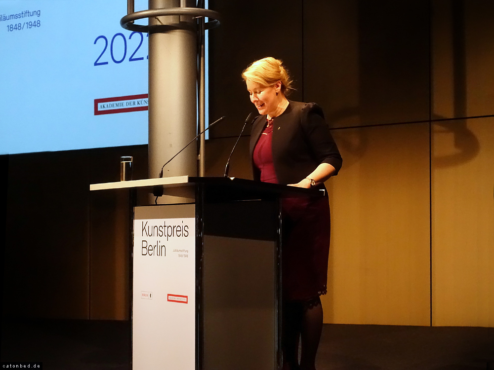 Franziska Giffey, Regierende Bürgermeisterin von Berlin