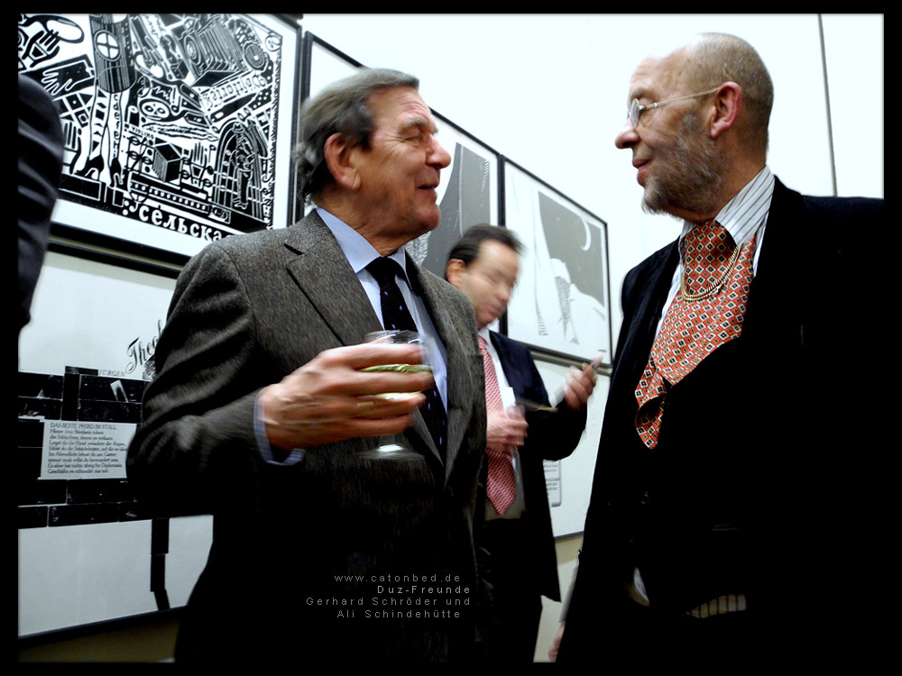 Rixdorfer Drucke: Gerhard Schröder Ali Schindehütte