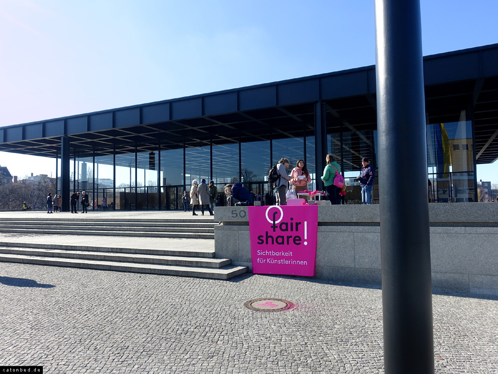 FairShare Aktion am Frauentag 8.3.2022 