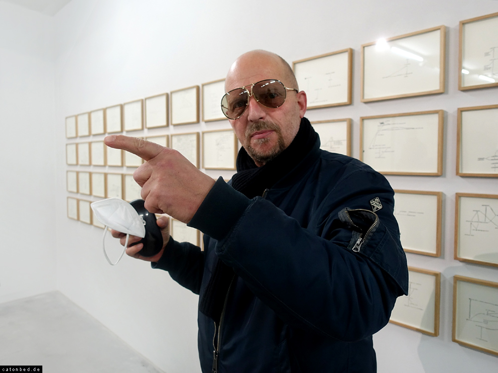 Der Leipziger Galerist Uwe Karsten Günther