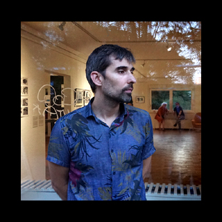 Der Leiter der Galerie Felix Hawran