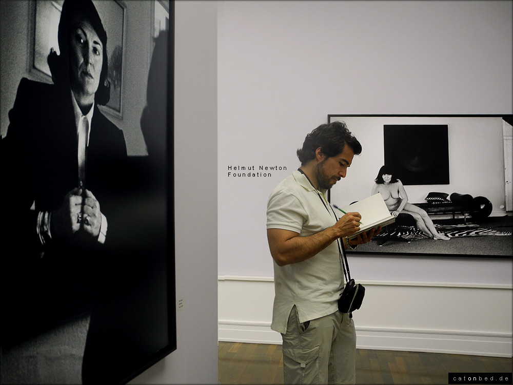 Helmut Newton:  pages of glossies