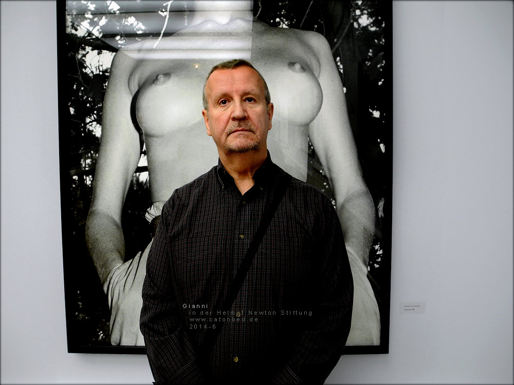 Helmut Newton himself