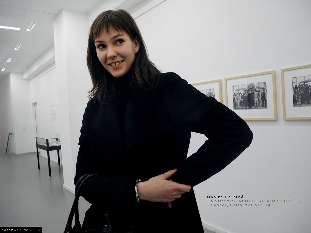 Monika Pokorná, Mastermind of MODERN NOIR SOIRÉE, Dancer, Performer and DJ!