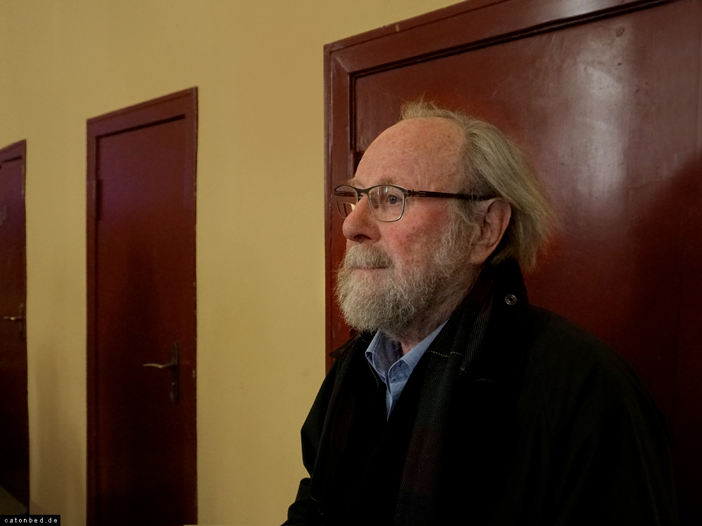 Im Foyer - Wolfgang Thierse (ehem. Präsident des Deutschen Bundestages)