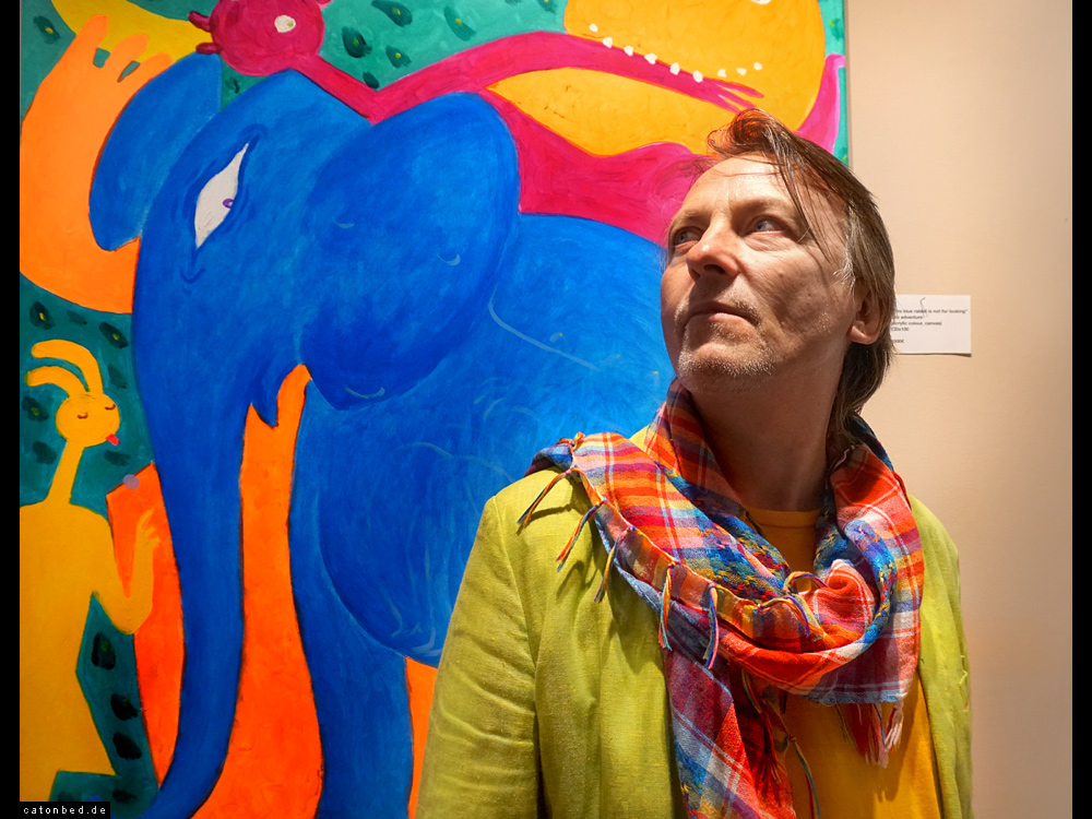 Peter Dzogada - Ausstellung B•MOVIE jetzt! Vernissage