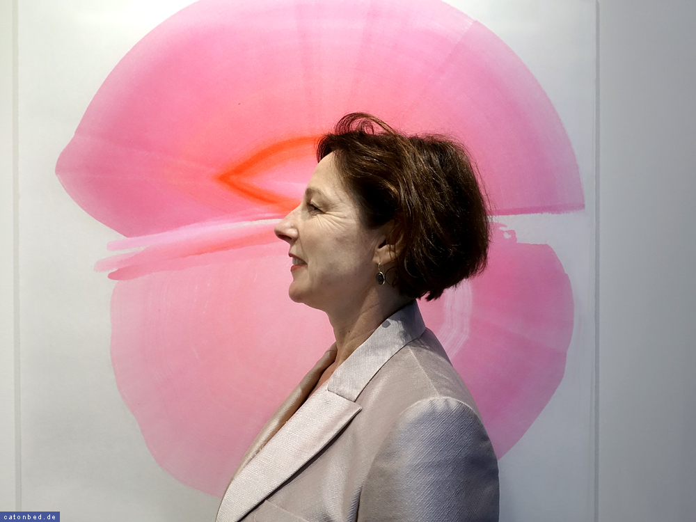 May Carro Cabaleiro / Die Galeristin Anna Probst