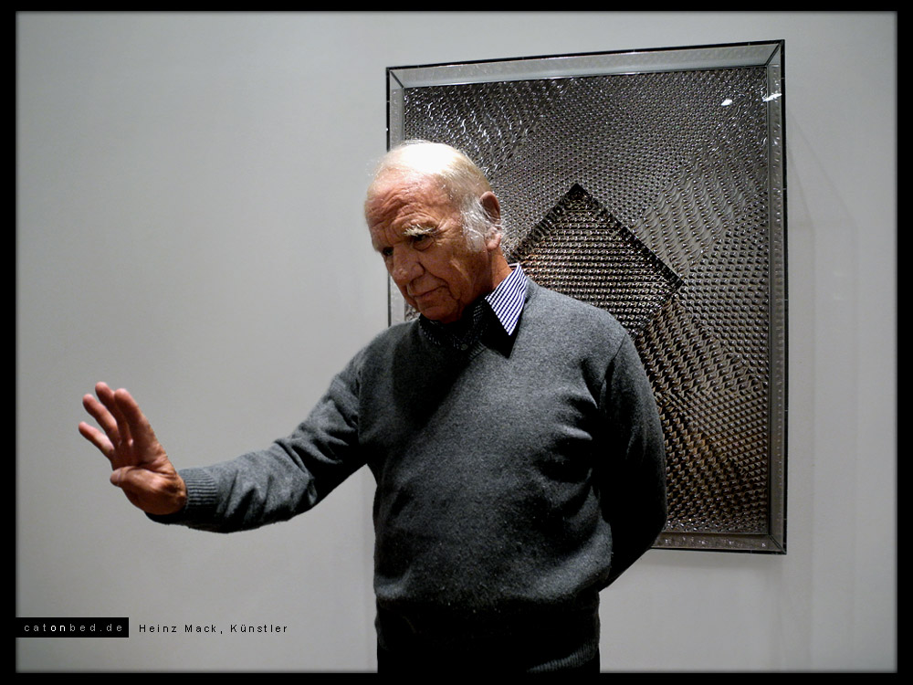 Heinz Mack, 2012 Berlin