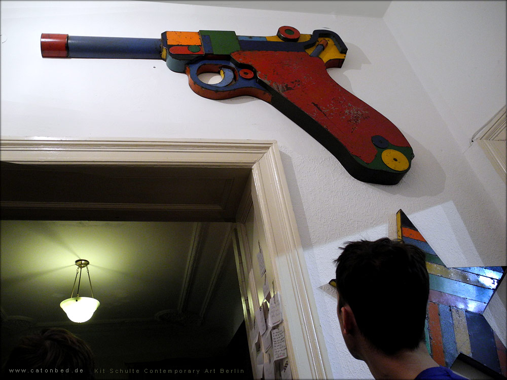 pistol: David Buckingham 