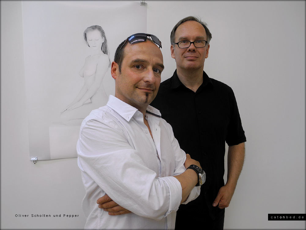 Oliver Scholten und Pepper