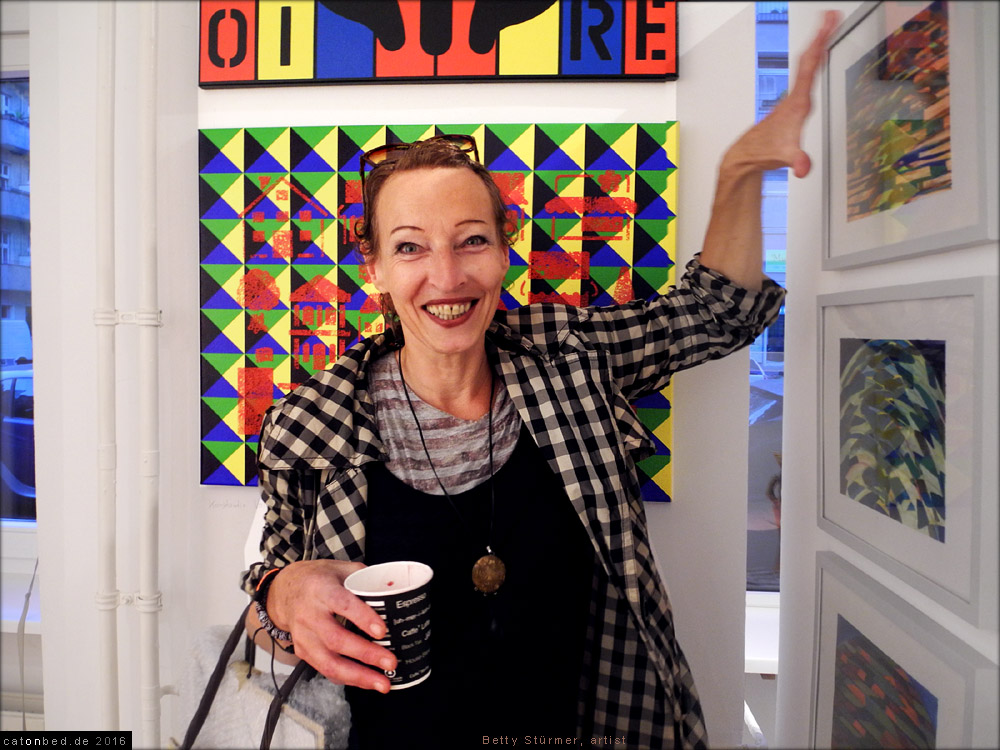 Betty Stürmer, artist, 2016-9