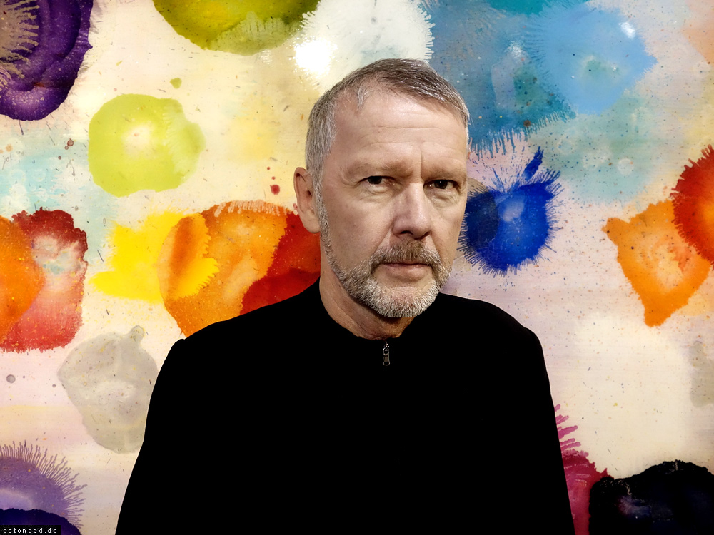 Der Galerist Michael Schmalfuss