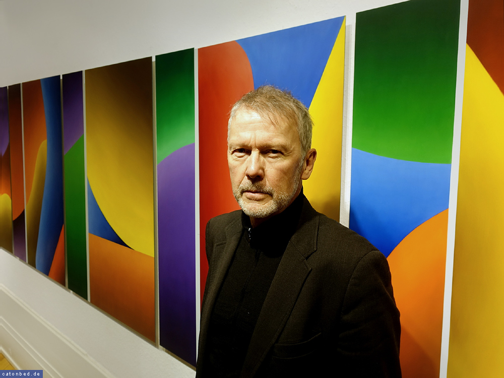 Der Galerist Michael Schmalfuss