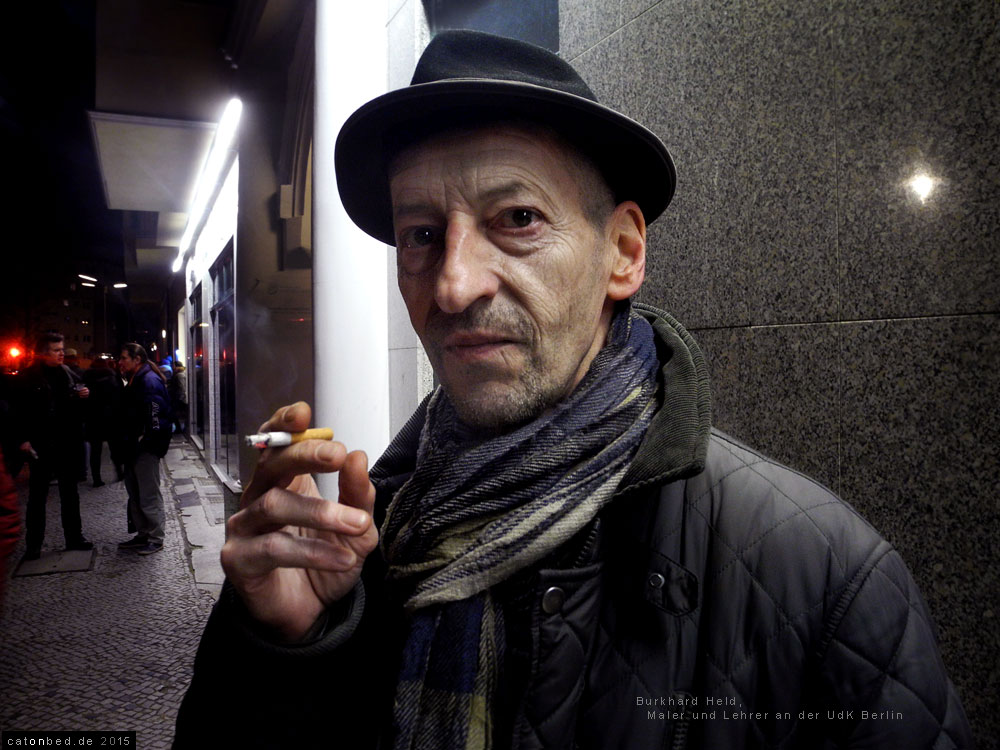 Burkhard Held, maler und Professeor an der UdK Berlin