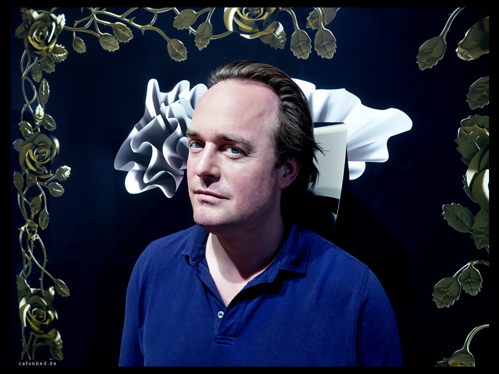 Der Galerist Daniel Wichelhaus 
