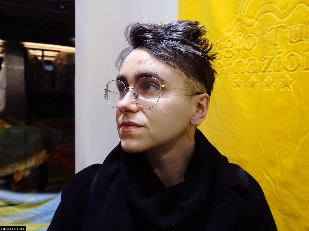 Die K&uuml;nstlerin Vaiva Lanskoronskyte