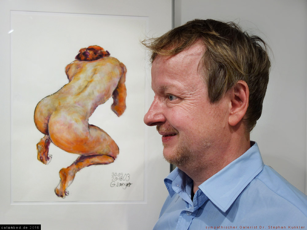 Der Galerist Dr. Stephan Kunkler, Dipl.-Kfm.