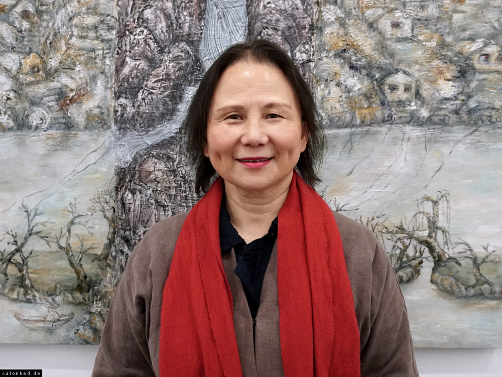 3 Tage Kunst 2023 -  Wang Lan, Künstlerin