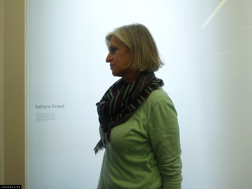 Kommunale Galerie - Die Künstlerin Nathalie Giraud