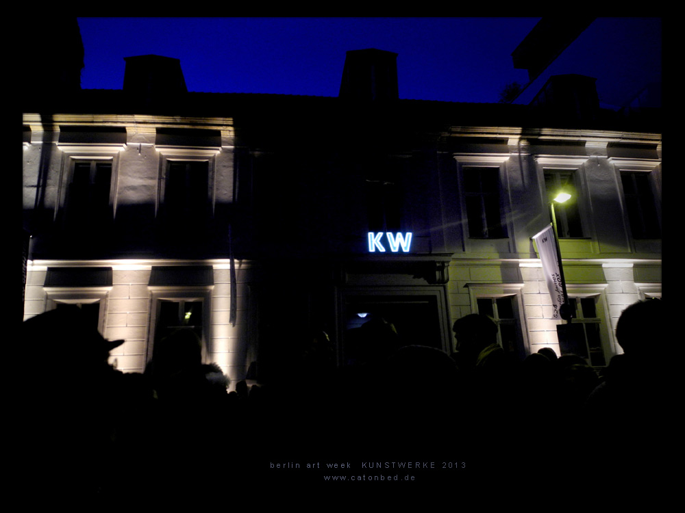 KW. berlin art week 2013, Auguststra&szlig;e 2013