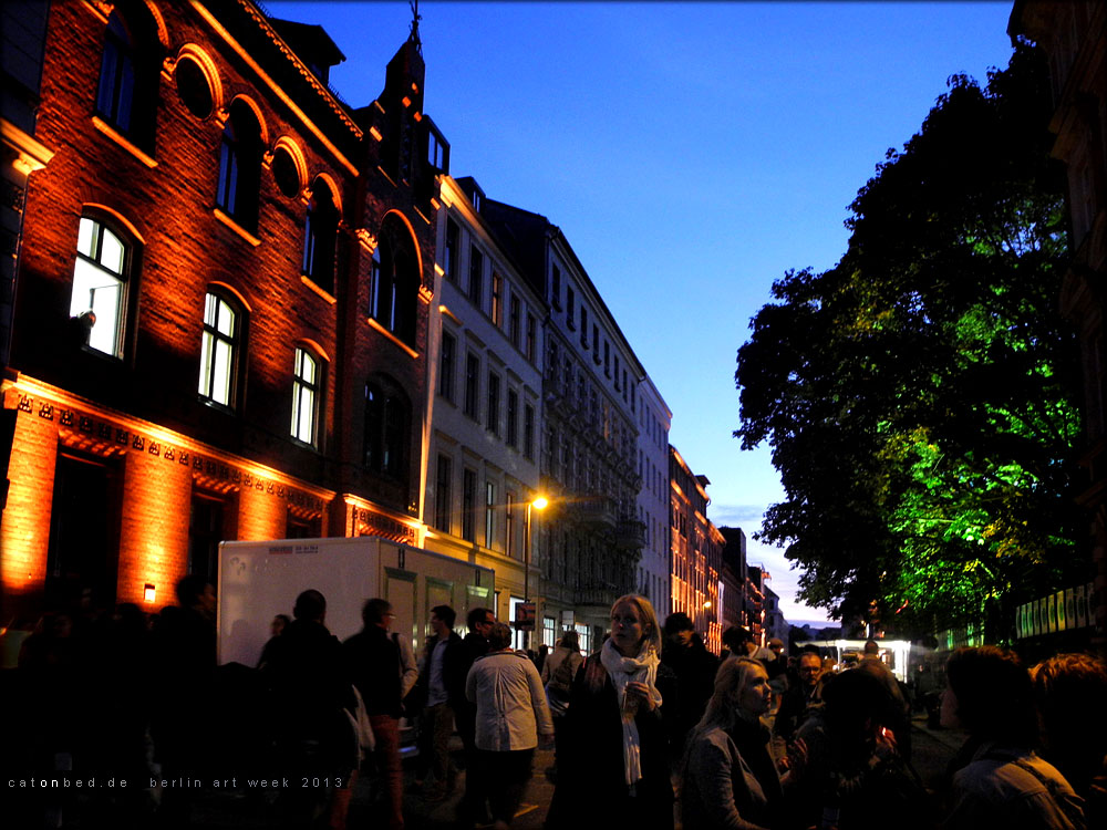 berlin art week 2013, Auguststra&szlig;e 2013