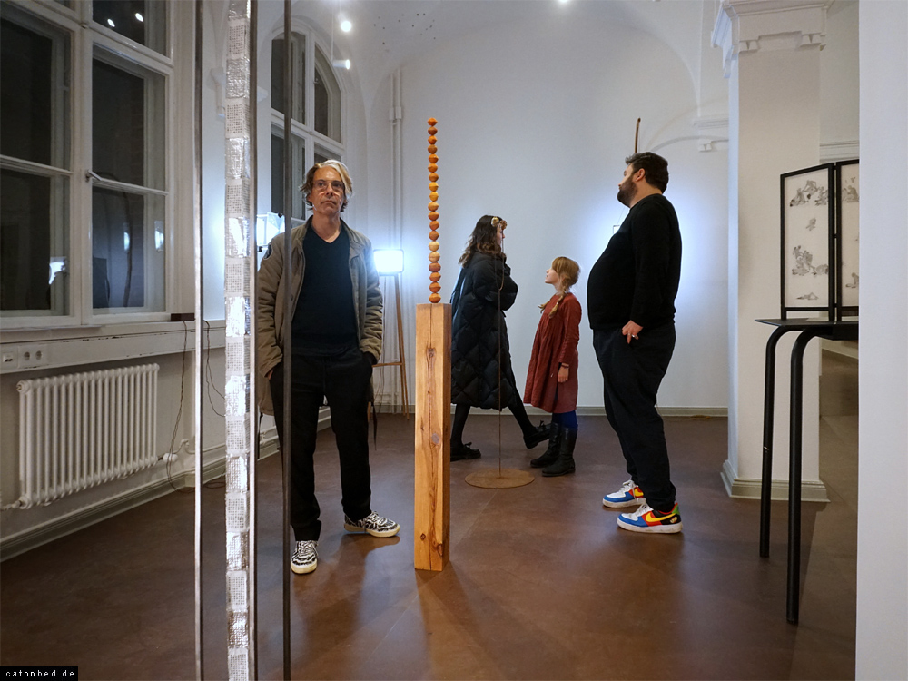 Raum der Galerie Russi Klenner im Erdgeschoss