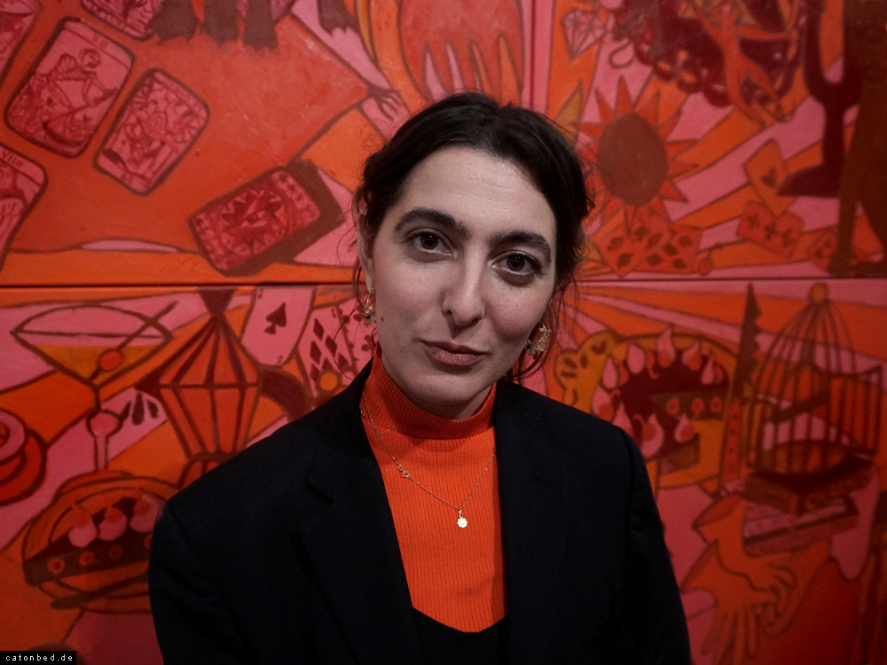 Die Künstlerin Johana Dumet