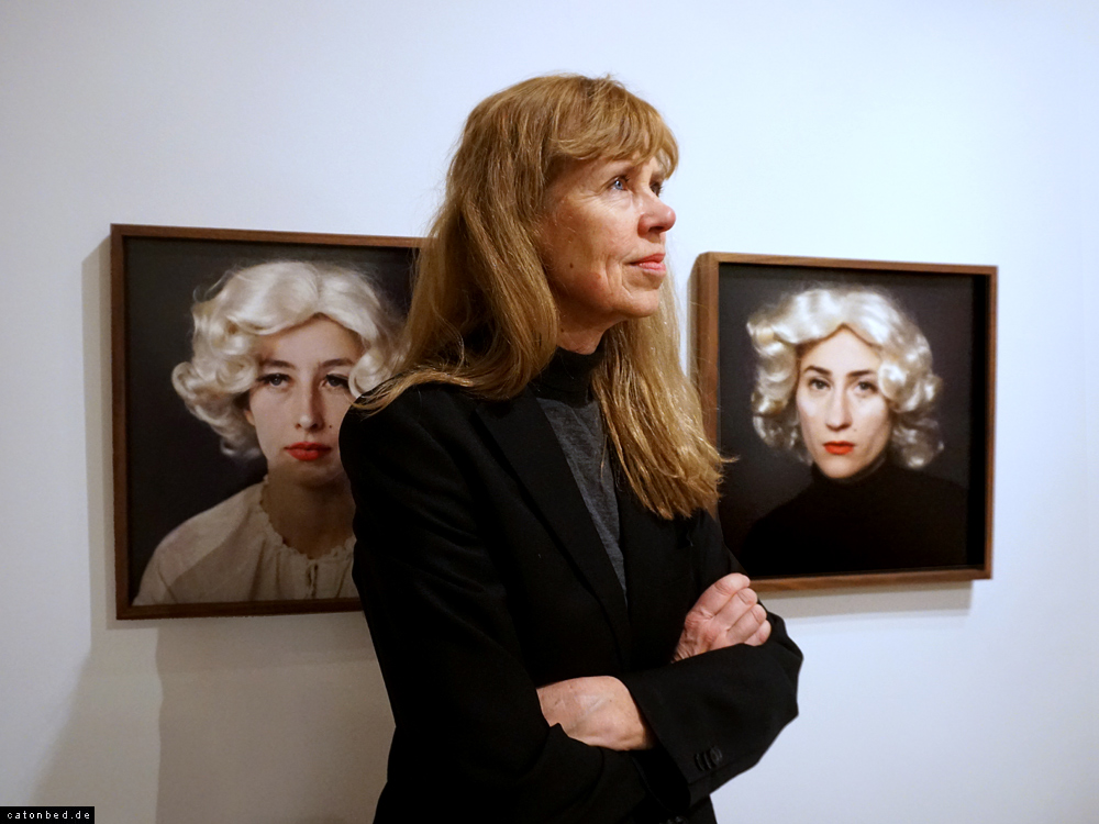 Die Galeristin Dorothée Nilsson - works: Julia Peirone