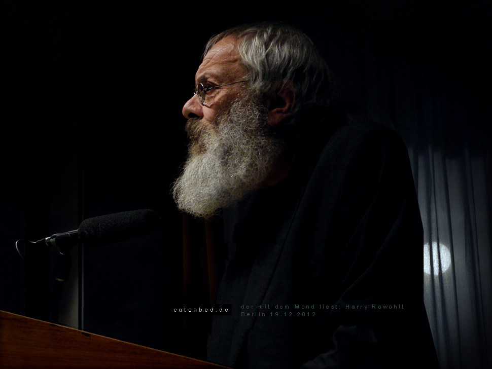 Harry Rowohlt liest Robert Gernhardt
