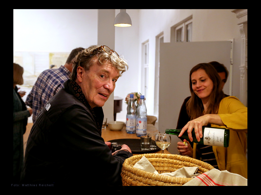 Der Künstler Uwe Bremer im Camaro Haus