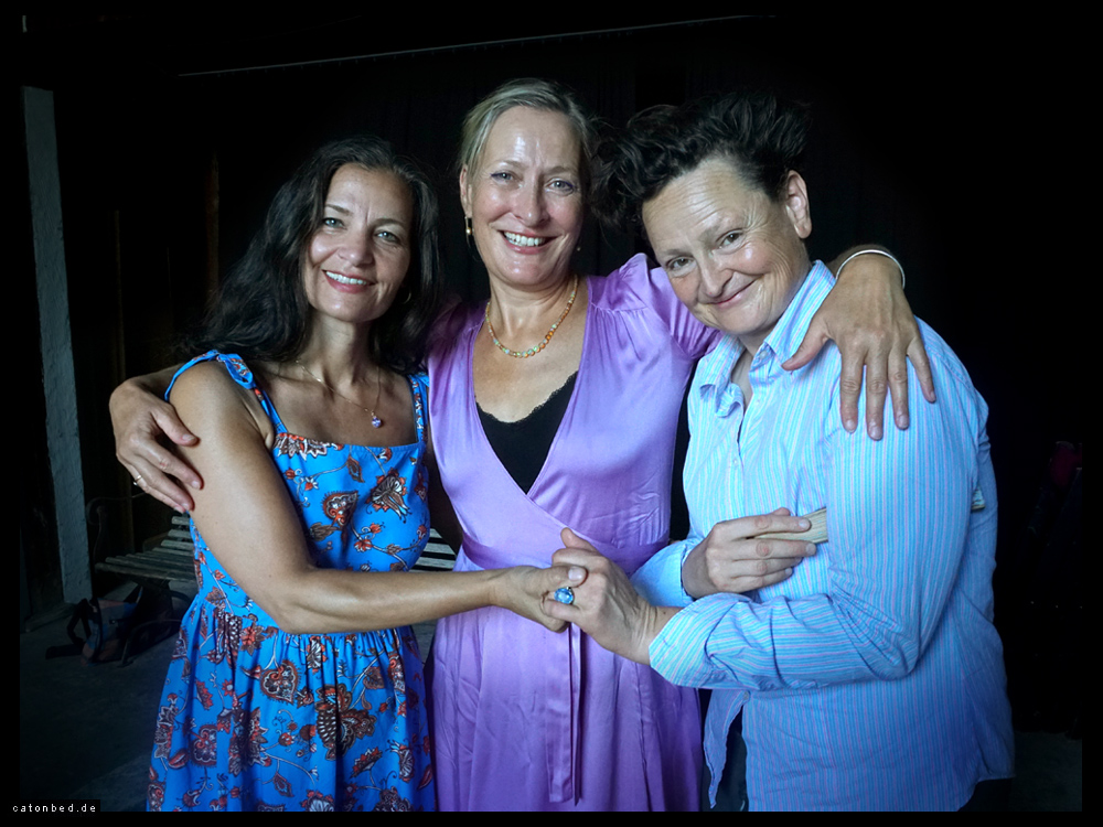 Sorina von Keyserling, Juliane Ebner und Carola Schmidt