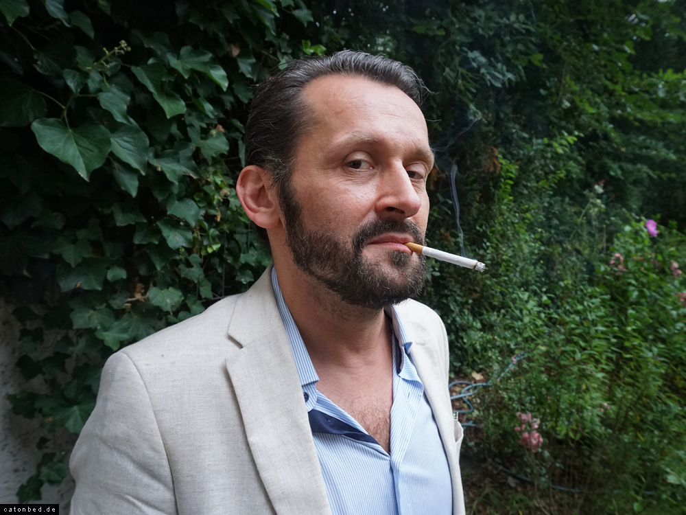Der Galerist Martin Kwade