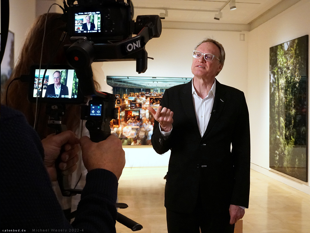 Michael Wesely im Gespräch