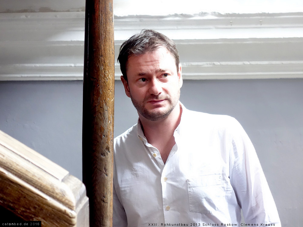 XXII. Rohkunstbau, 2016 und Barbara Bongartz, Autorin in der Camarostiftung, Berlin, 2016