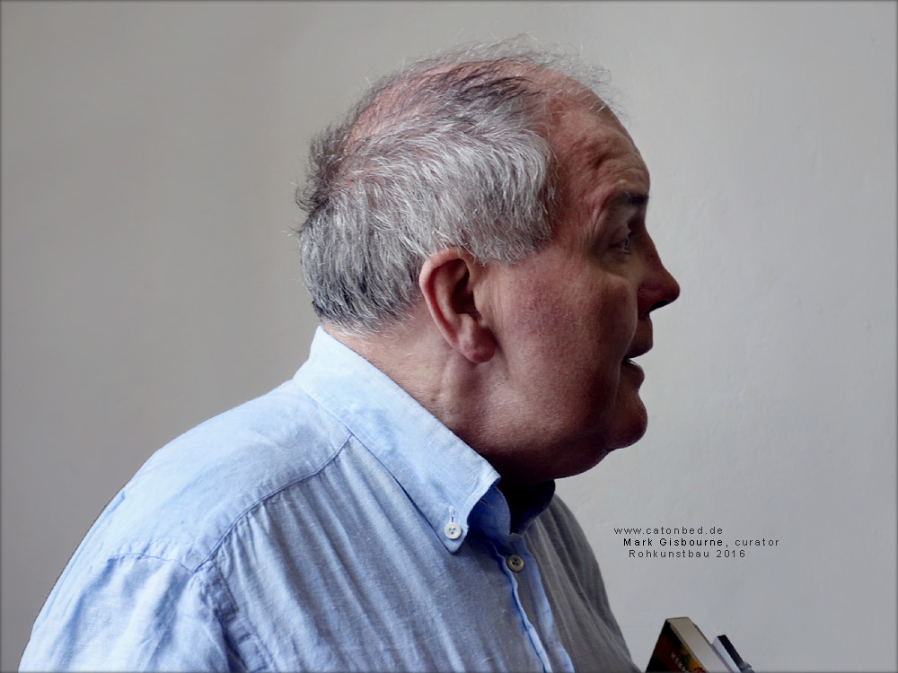 Mark Gisbourne: XXII. Rohkunstbau, 2016 in Roskow