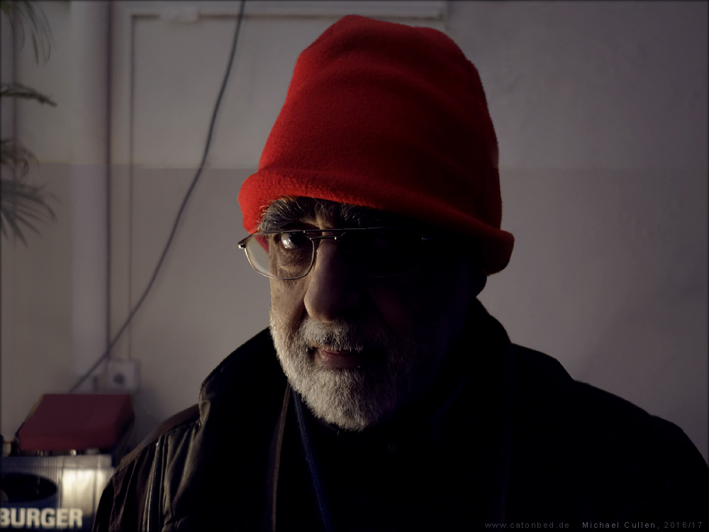 Michael Cullen,  Sylvester 2016 in der S&ouml;htstr. 7 