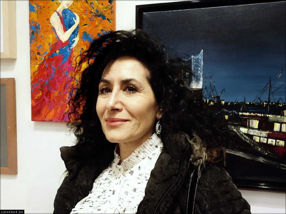 Weihnachtsausstellung - Mariella Ridda, Ital. Malerin