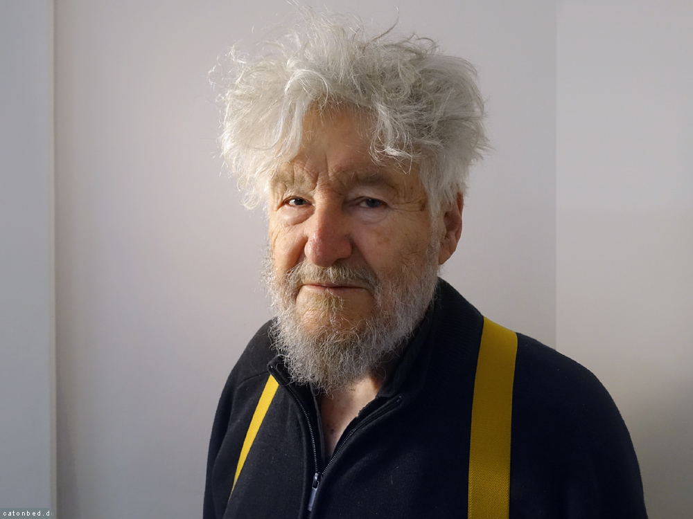 Achim Freyer noch mit gelben Hosenträgern <leer>