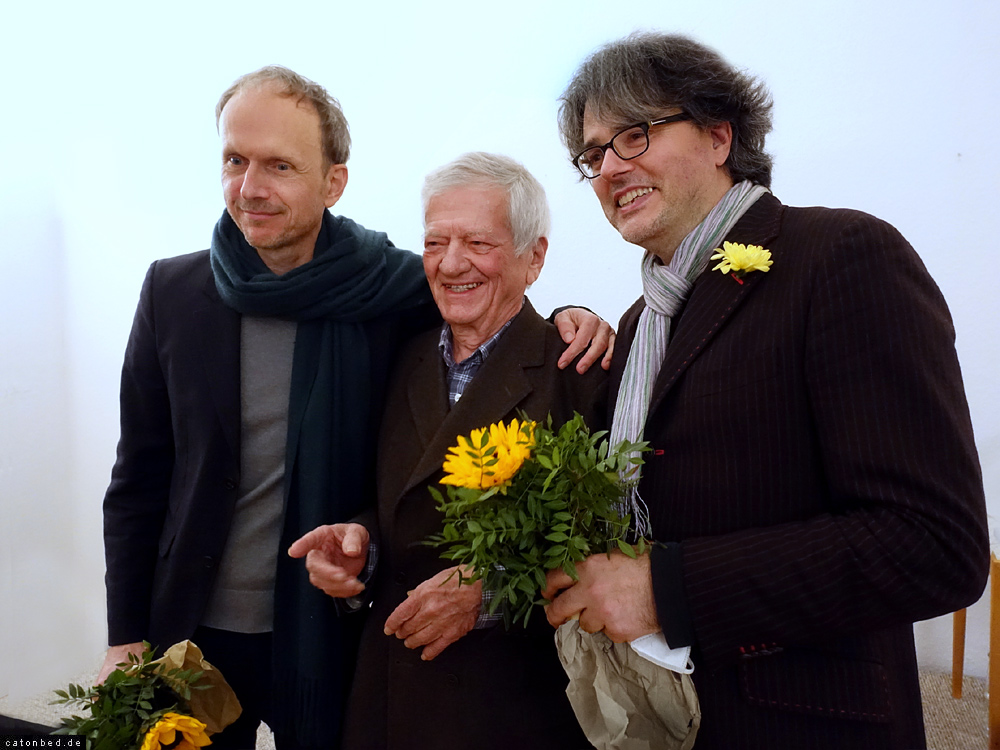 Preisverleihung: Julian Rosefeldt und Folker Skulima