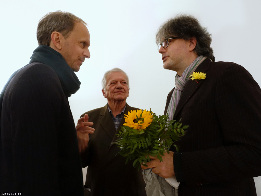 Preisverleihung: Julian Rosefeldt und Folker Skulima