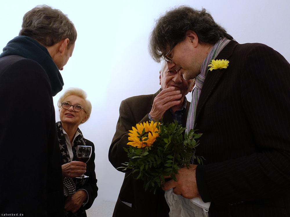 Preisverleihung: Julian Rosefeldt und Folker Skulima