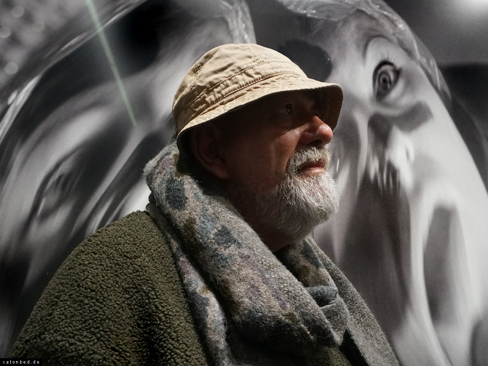 Oliver Koerner von Gustorf, Kunstkritker // Ulrike Ottinger, 2024 // Gro&szlig;foto:Magdalena Montezuma